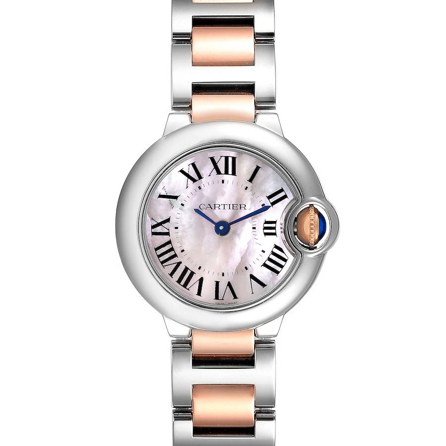 BALLON BLEU Pink Mother of Pearl Dial 28mm