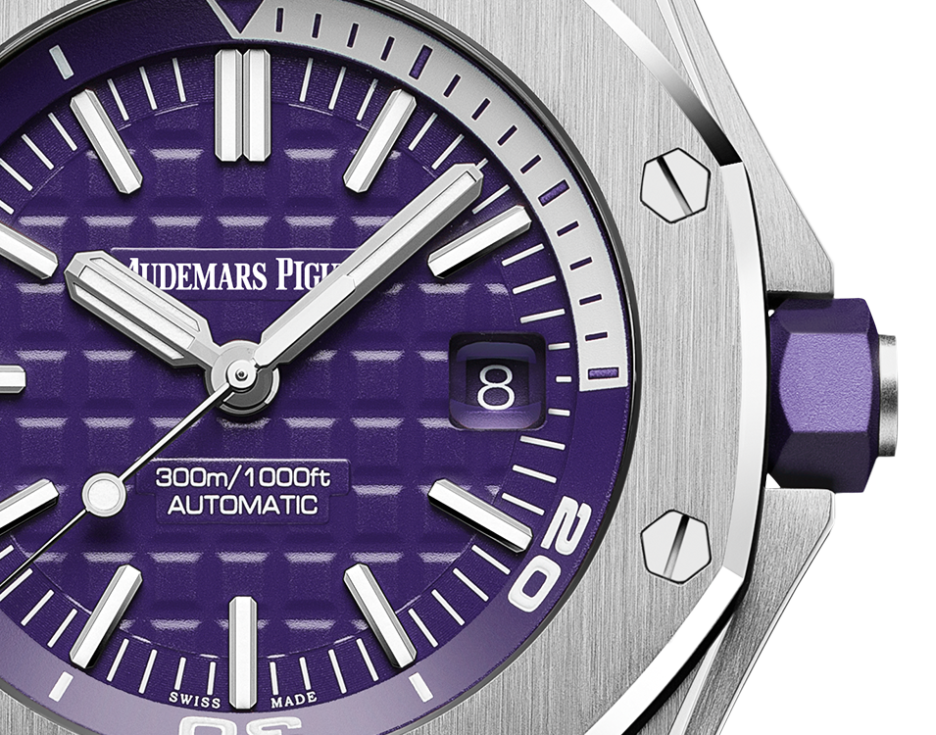 AUDEMARS PIGUET OFFSHORE DIVER Purple Dial 42mm 15710ST.OO.A077CA.01