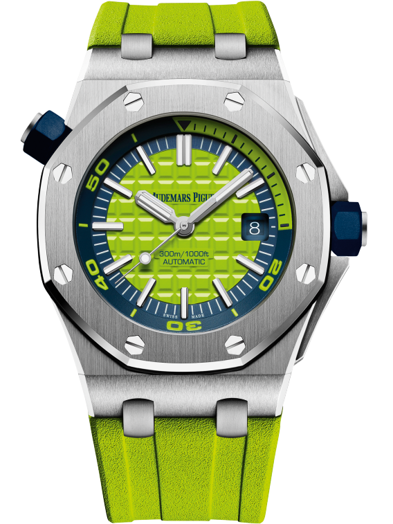 AUDEMARS PIGUET OFFSHORE DIVER Green Dial 42mm 15710ST.OO.A038CA.01