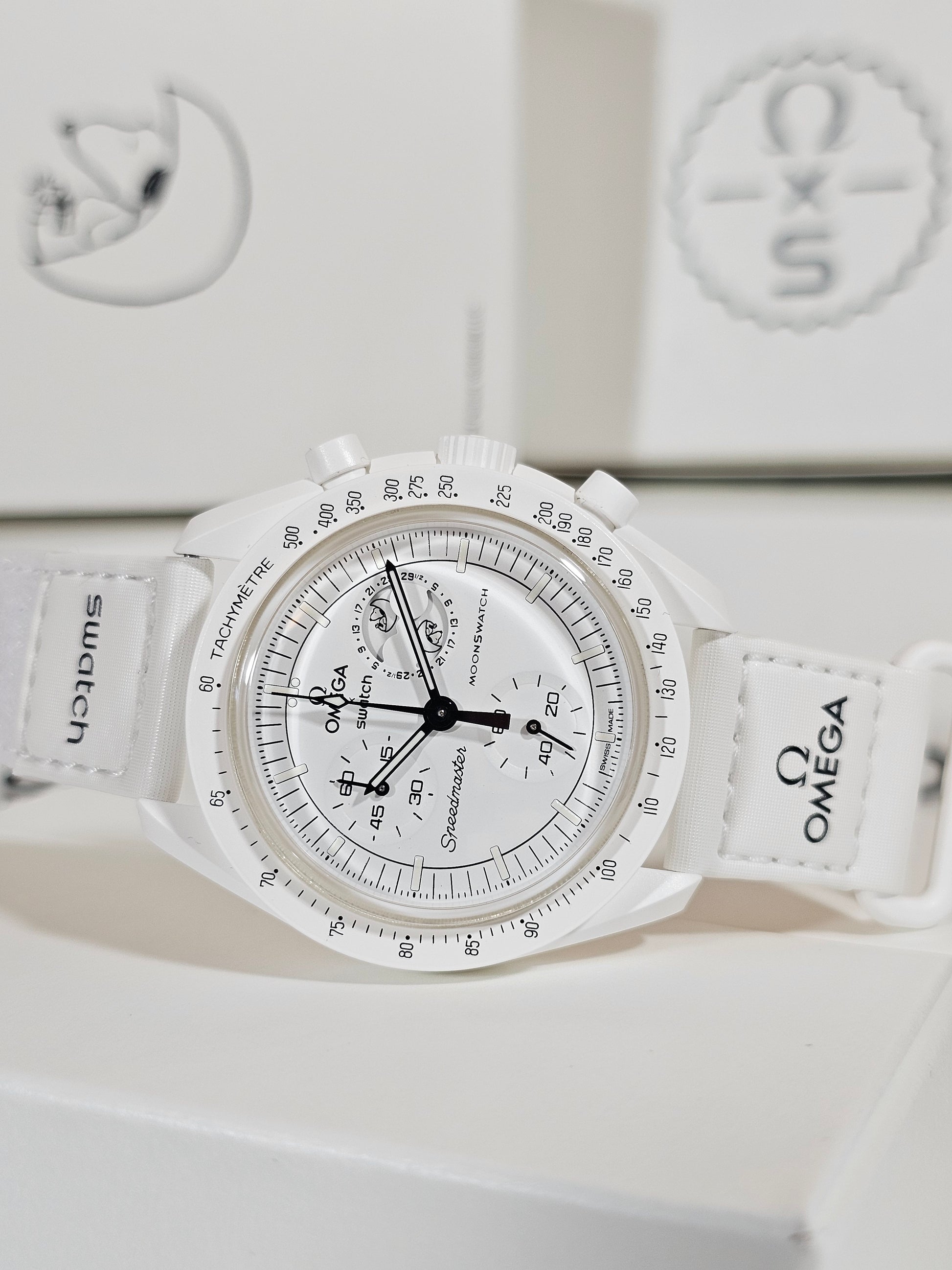 OMEGA x Swatch MISSION TO THE MOONPHASE - FULL MOON 42mm