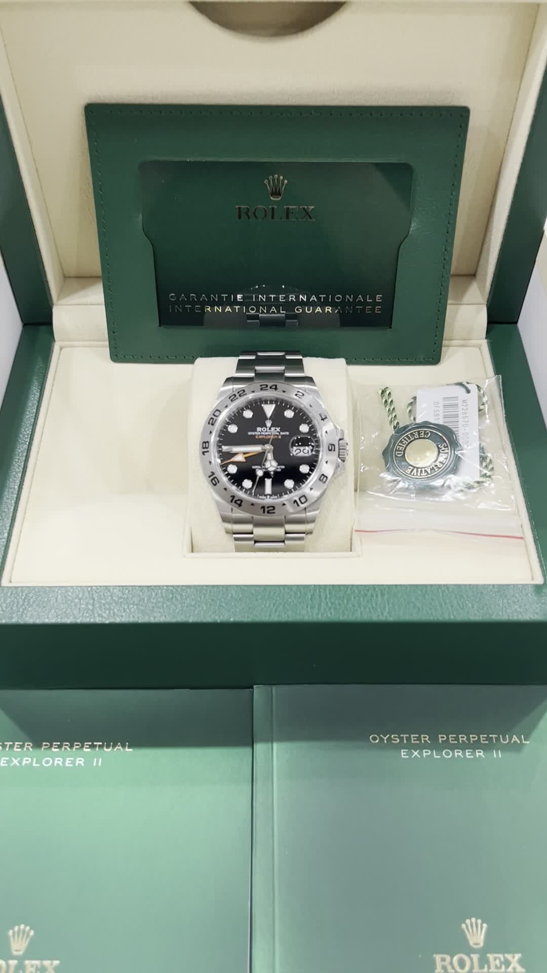 Rolex Explorer II 42mm Black Dial 226570