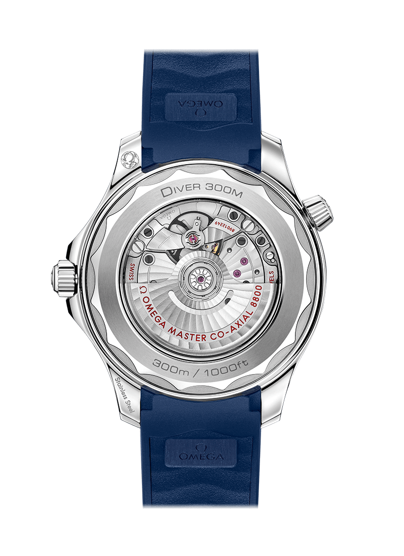 Omega Seamaster Diver 300m Blue 42mm Rubber strap 210.32.42.20.03.001