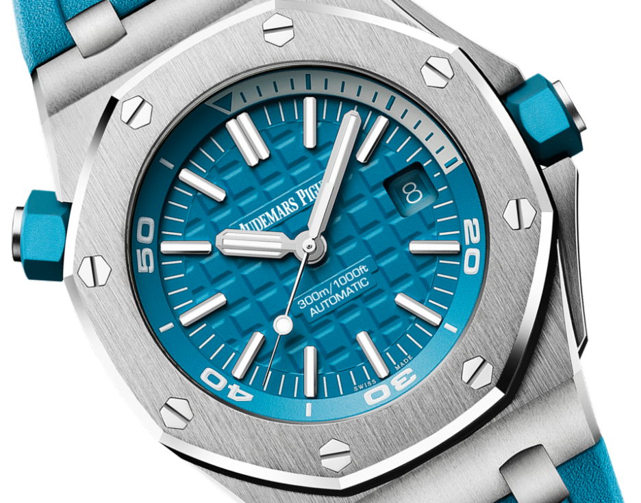 AUDEMARS PIGUET OFFSHORE DIVER Turquoise Blue Dial 42mm 15710ST.OO.A032CA.01