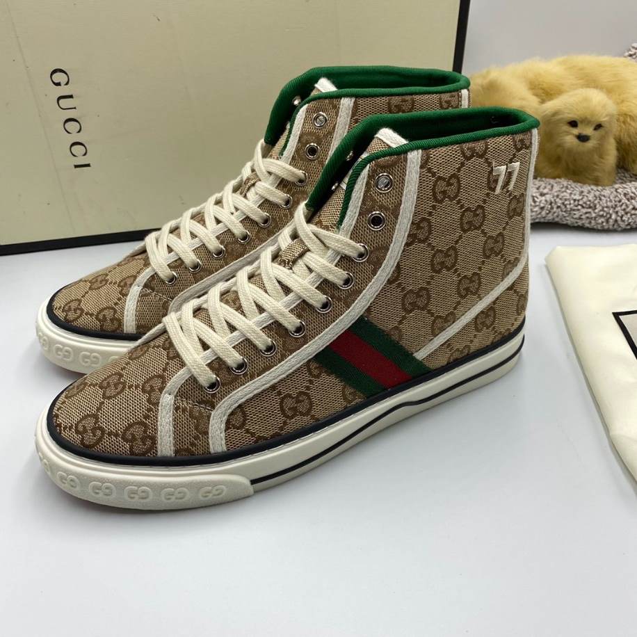 Gucci Off The Grid High Ebony Brown Sneakers – GCC214