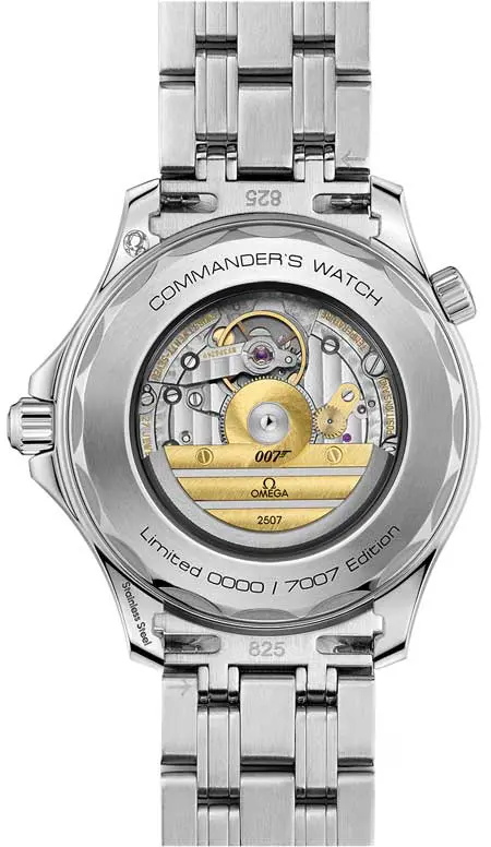 Omega 007-Omega Seamaster Diver 300m "Commander's Watch" Limited Edition 41mm 212.32.41.20.04.001