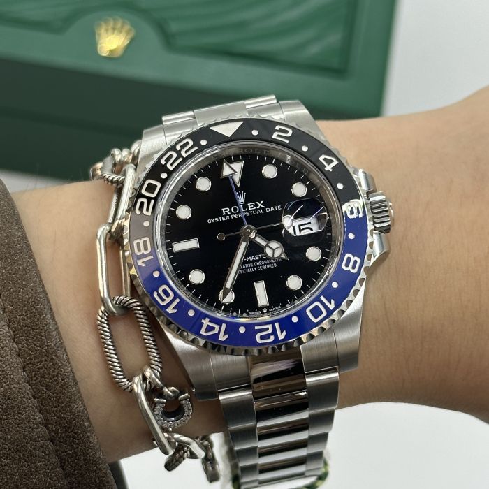 Rolex GMT Master ll Batman Oyster Bracelet Men's Watch M126710BLNR-0003
