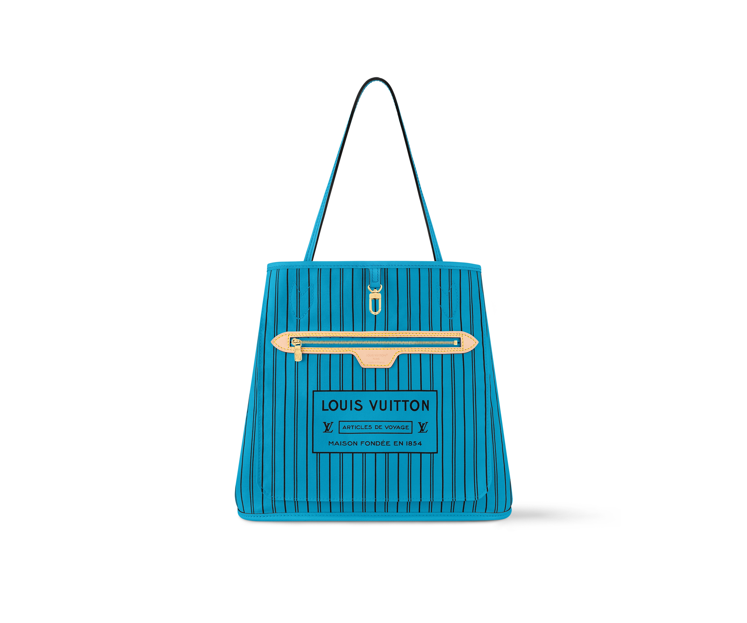 Neverfull Bandoulière Inside Out MM Monogram Coated