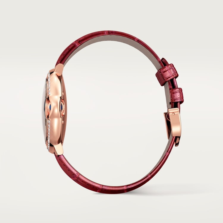 Ballon Bleu de Cartier watch Silvered sunray-brushed dial 33 mm