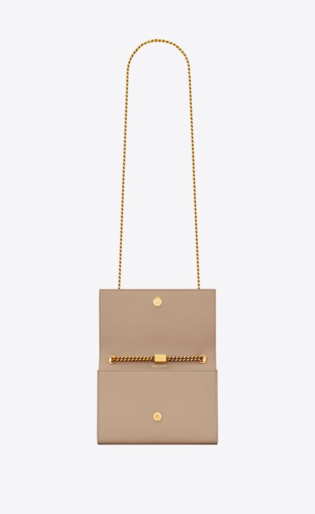 YSL Kate Small Chain Bag in Grain de Poudre Embossed Leather