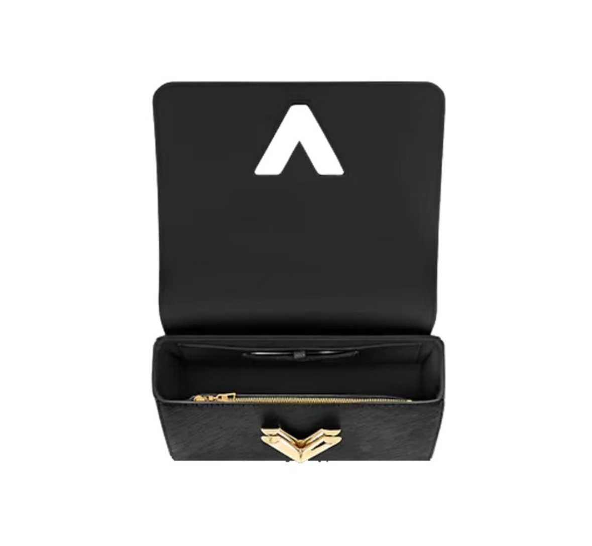 LOUIS VUITTON TWIST MM EPI LEATHER BAG IN BLACK