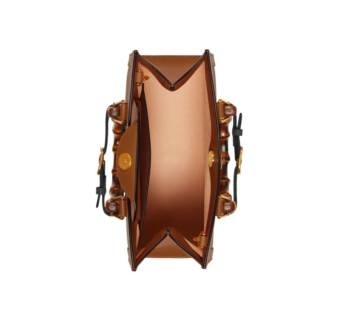 GUCCI DIANA SMALL TOTE IN BROWN