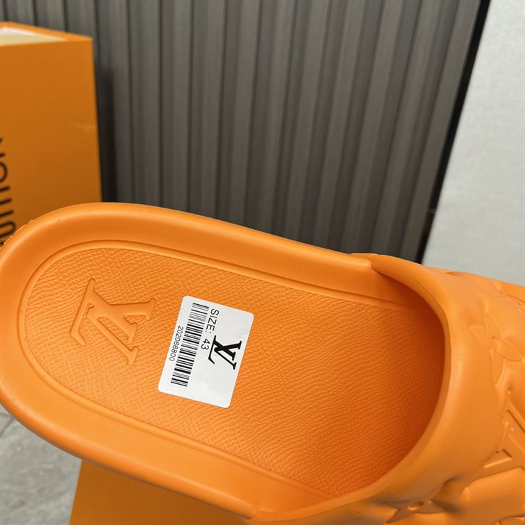 LOUIS VUITTON WATERFRONT MULE ORANGE – LVSD041