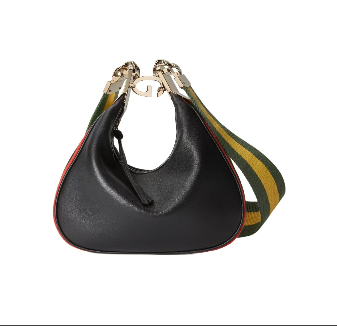 GUCCI ATTACHE LEATHER SHOULDER BAG