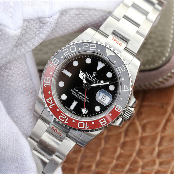 Rolex GMT-Master II Coke Black Dial Men's Watch 16710