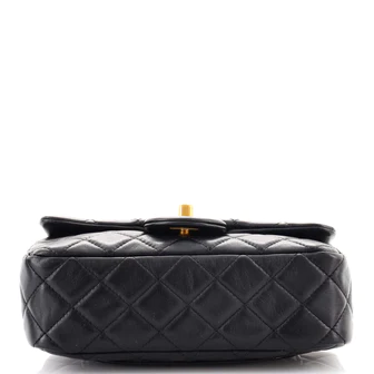 Chanel Pearl Crush Flap Bag Quilted Lambskin Mini  1