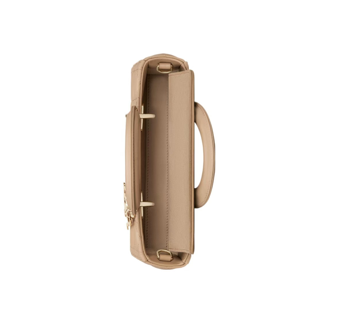 DIOR LADY D-JOY BAG IN BISCUIT LAMBSKIN