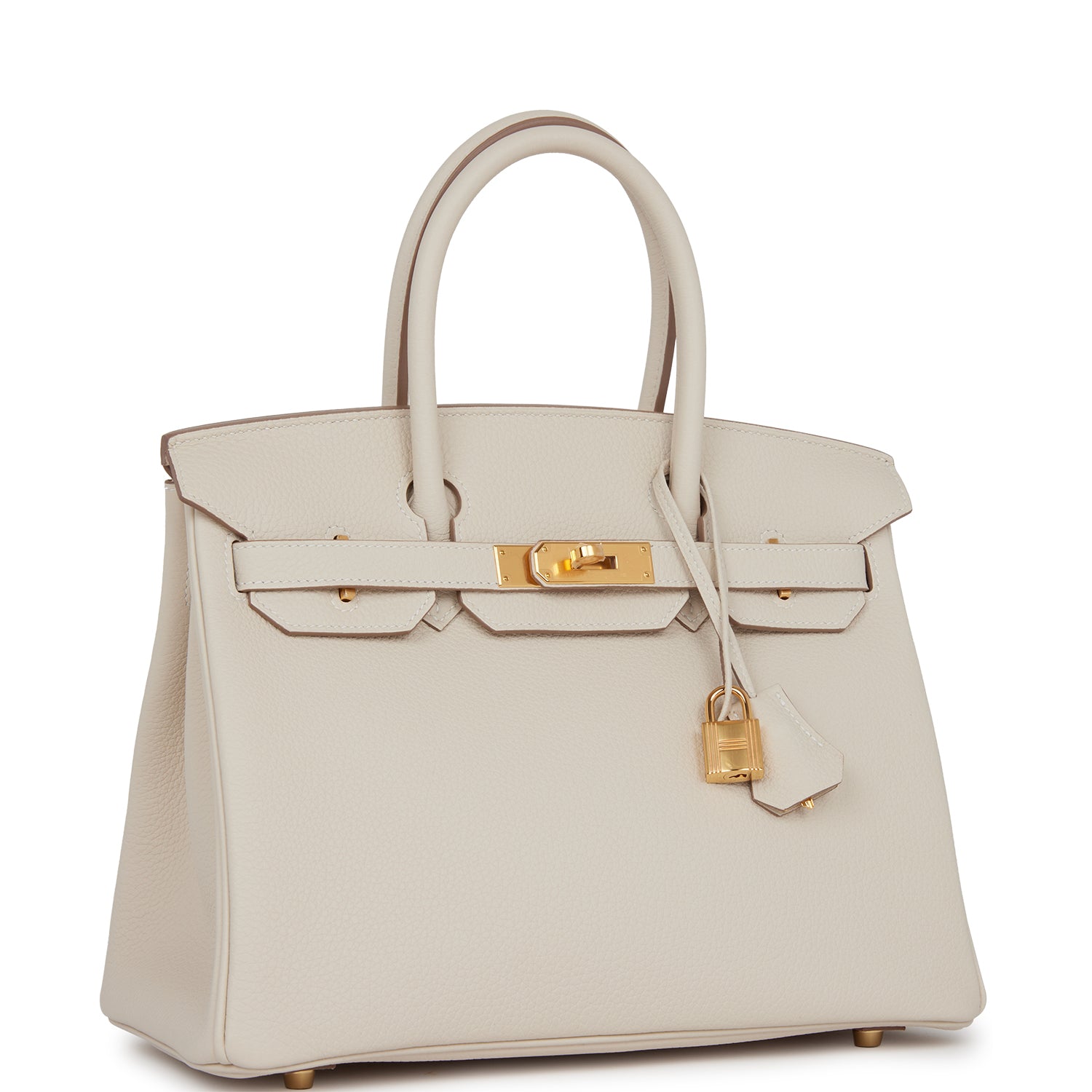 Hermès Birkin 30 Craie Togo Gold Hardware