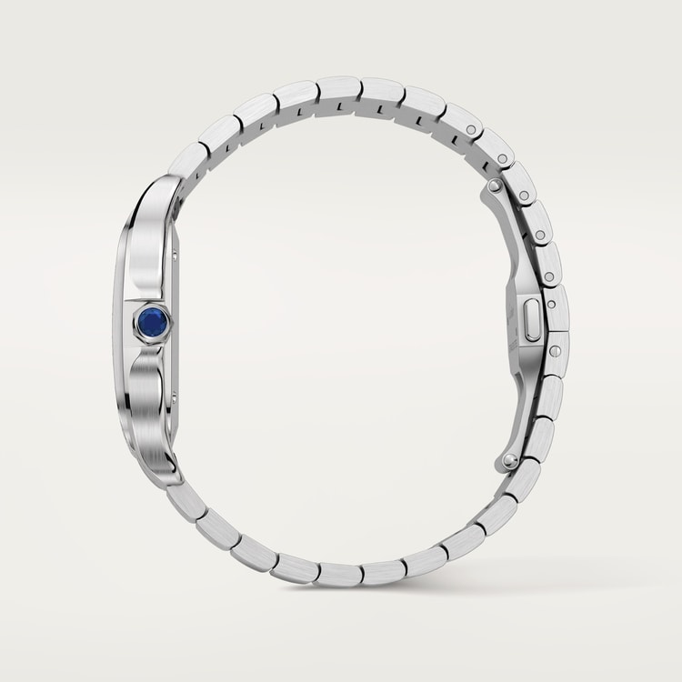 Santos de Cartier watch Medium model Sunray dial 35.1 mm