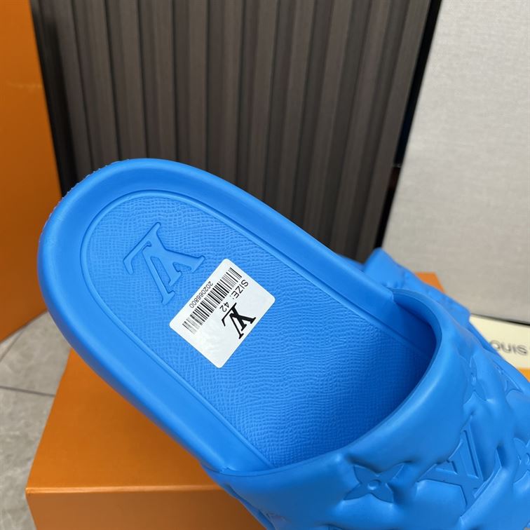 LOUIS VUITTON WATERFRONT MULE BLUE – LVSD042