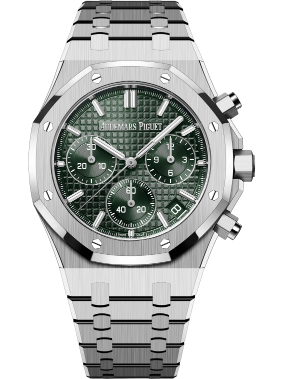 AUDEMARS PIGUET ROYAL OAK Khaki Green Dial CHRONOGRAPH 41mm 26240ST.OO.1320ST.08