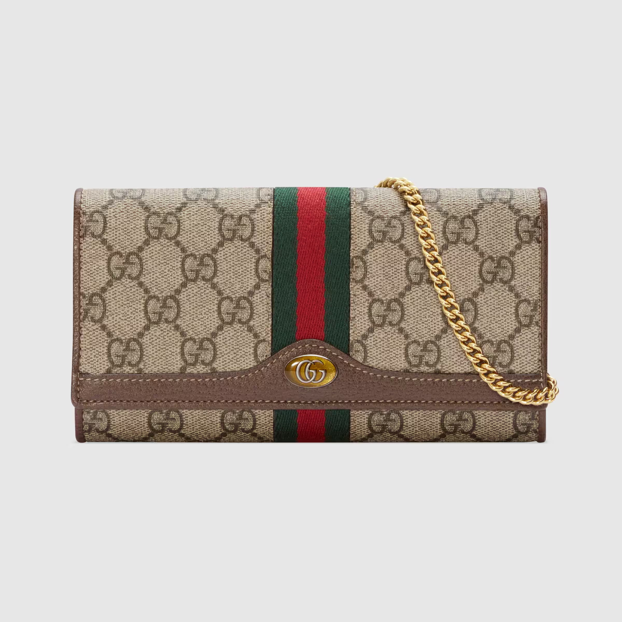Gucci Ophidia GG chain wallet