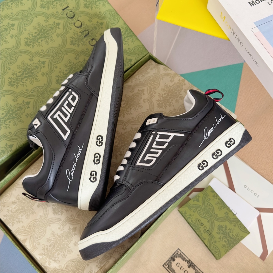 Gucci Black Mid Sneaker – GCC164