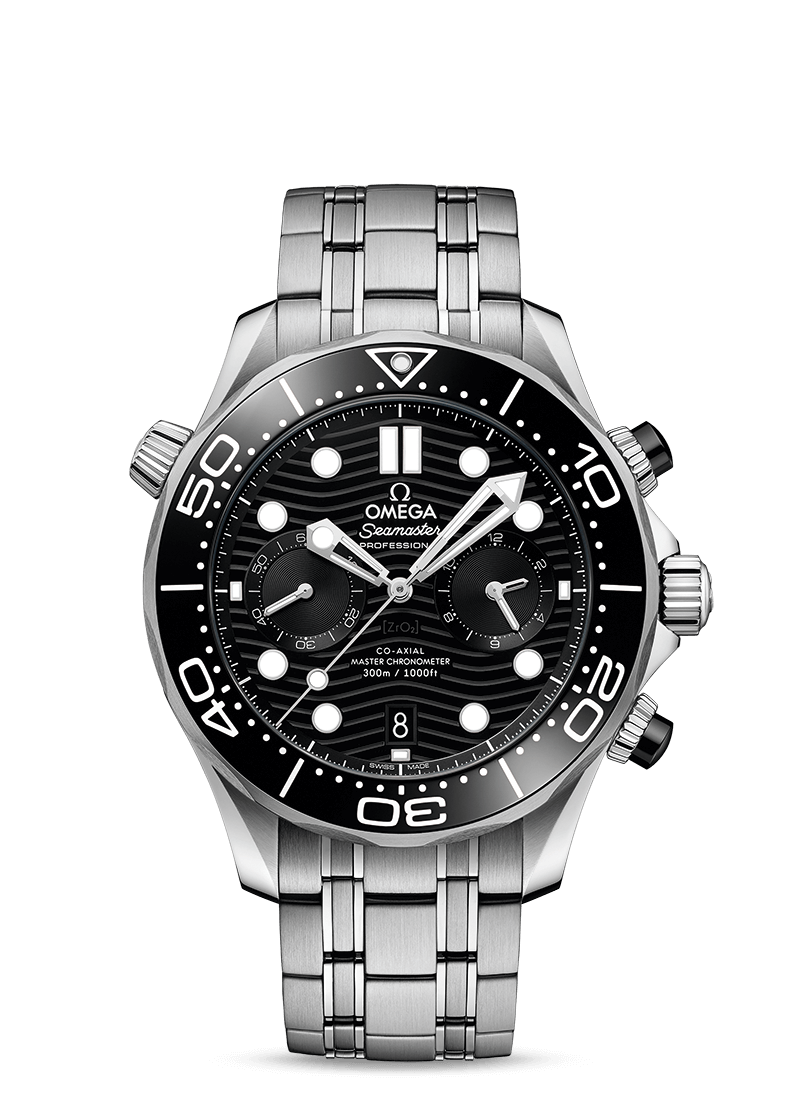 Omega Seamaster Diver 300m CHRONOGRAPH Black 44mm 210.30.44.51.01.001