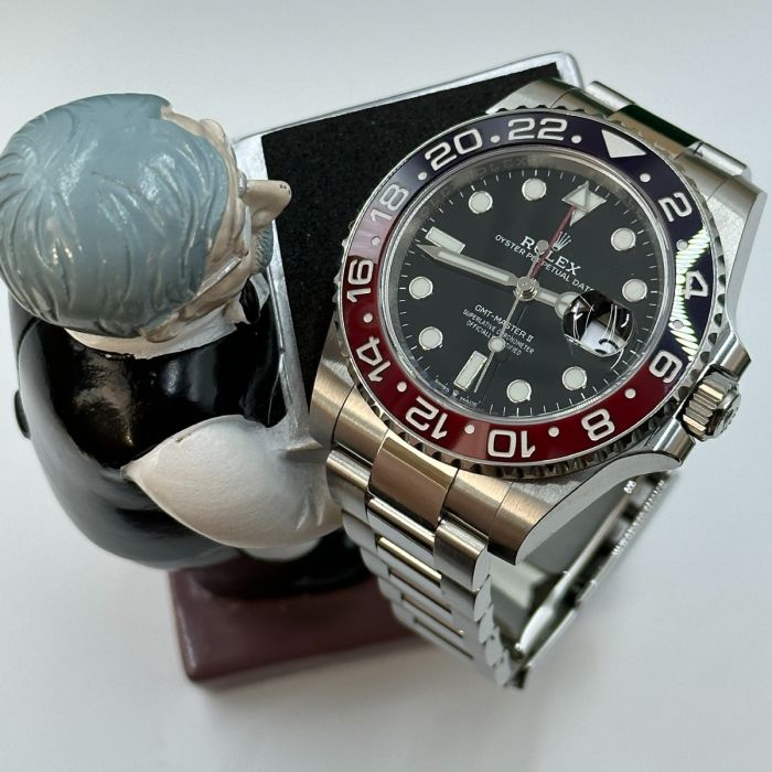 Rolex GMT Master II Pepsi Oystersteel Men's Luxury Watch M126710BLRO-0002