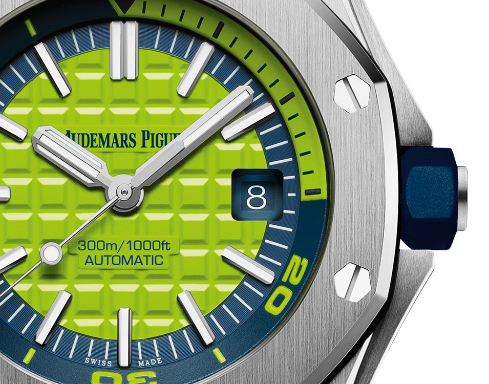 AUDEMARS PIGUET OFFSHORE DIVER Green Dial 42mm 15710ST.OO.A038CA.01