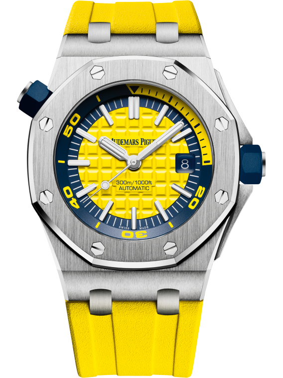 AUDEMARS PIGUET OFFSHORE DIVER Yellow Dial 42mm 15710ST.OO.A051CA.01