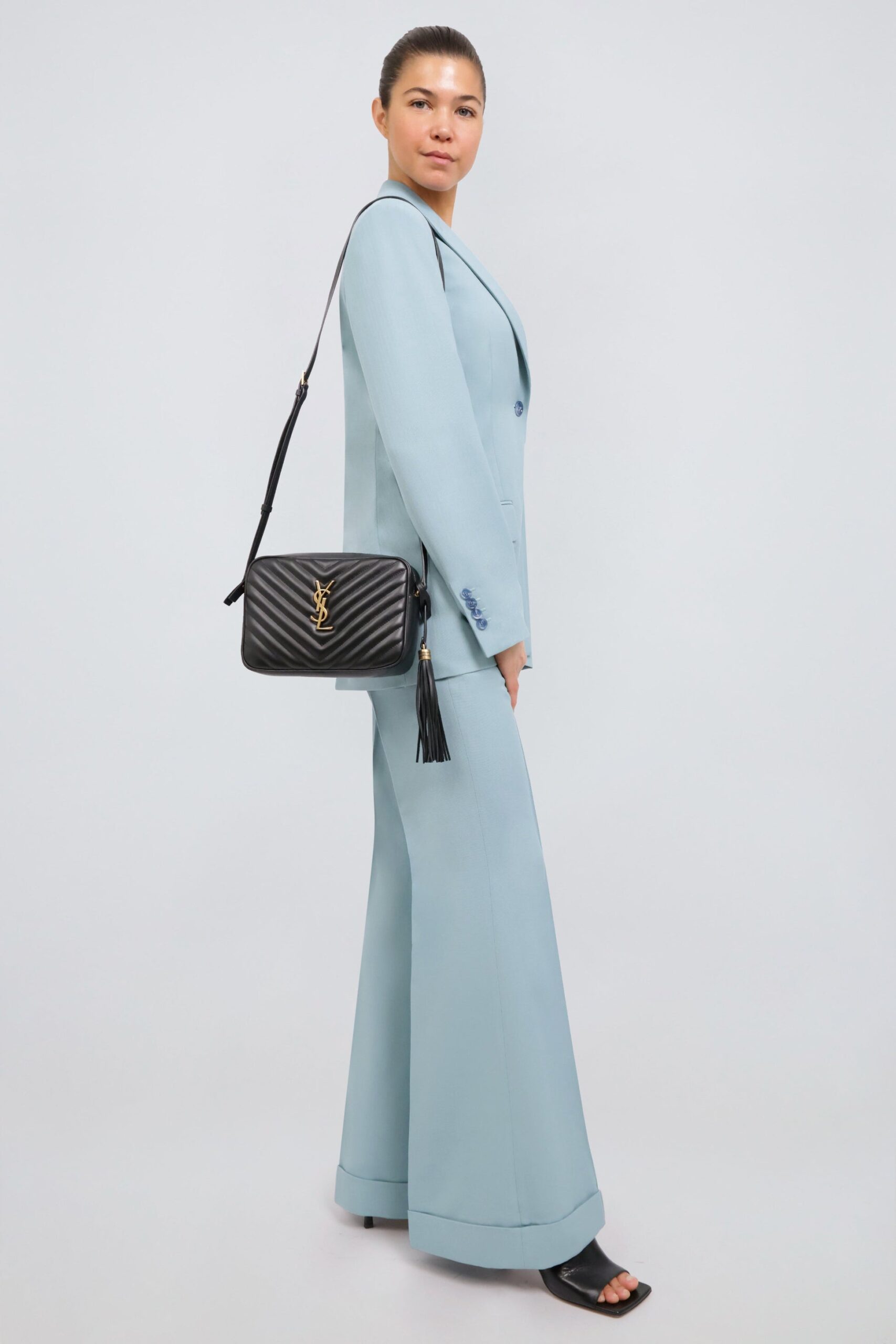 Matelasse Calfskin Monogram Lou Camera Bag