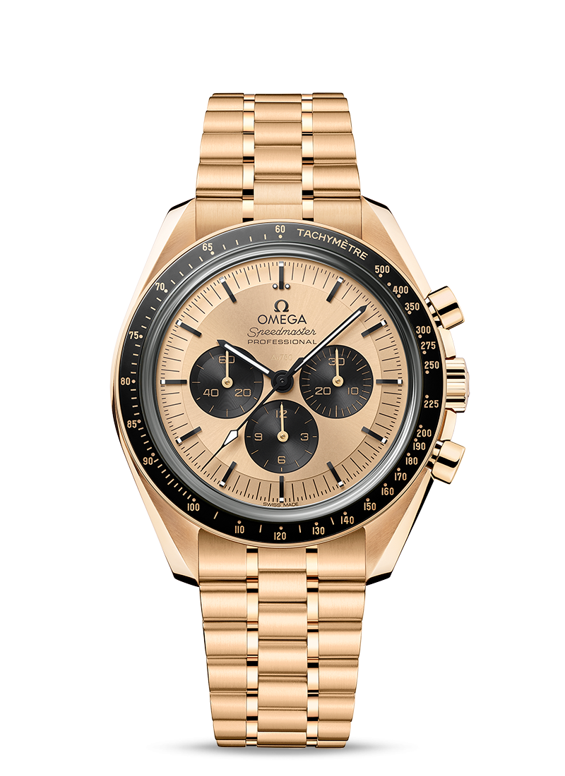 Omega MOONWATCH PROFESSIONAL CO‑AXIAL MASTER CHRONOMETER CHRONOGRAPH 42 MM Moonshine™ Gold 310.60.42.50.99.002