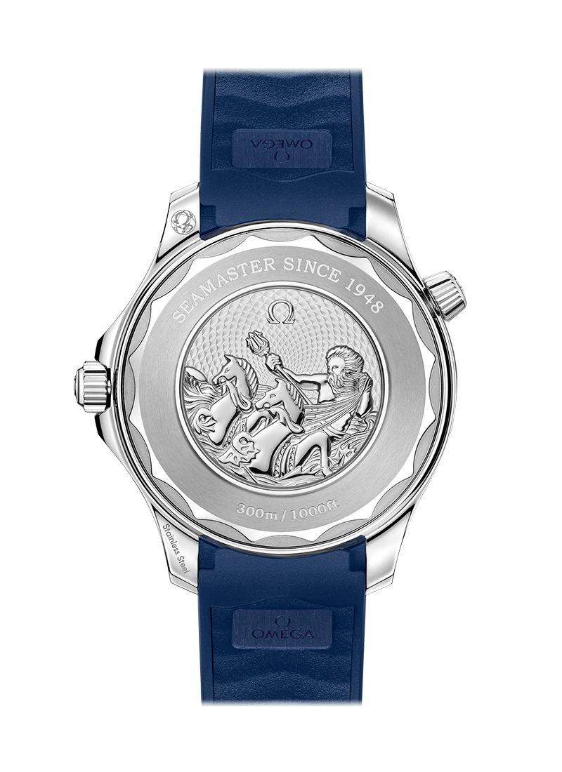 Omega Seamaster Diver 300m Summer Blue 42mm Rubber strap 210.32.42.20.03.002