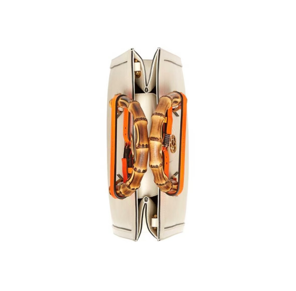 GUCCI DIANA MINI TOTE IN WHITE