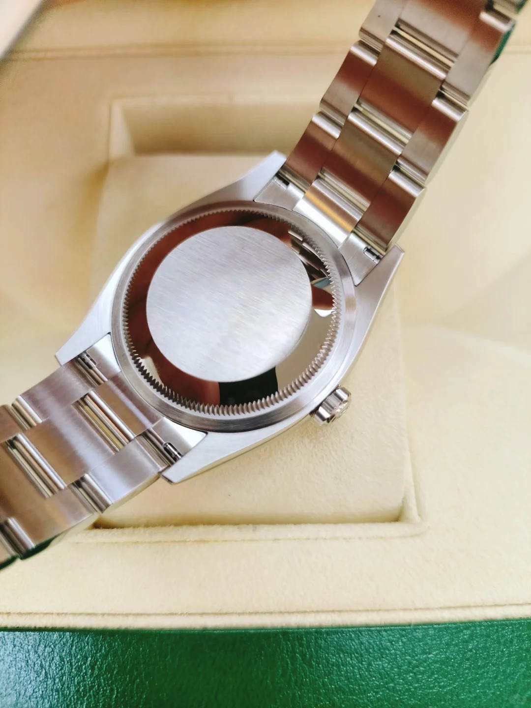 Rolex Datejust 36 Steel & White Gold Blue Diamond Dial Women's Watch M126234-0038