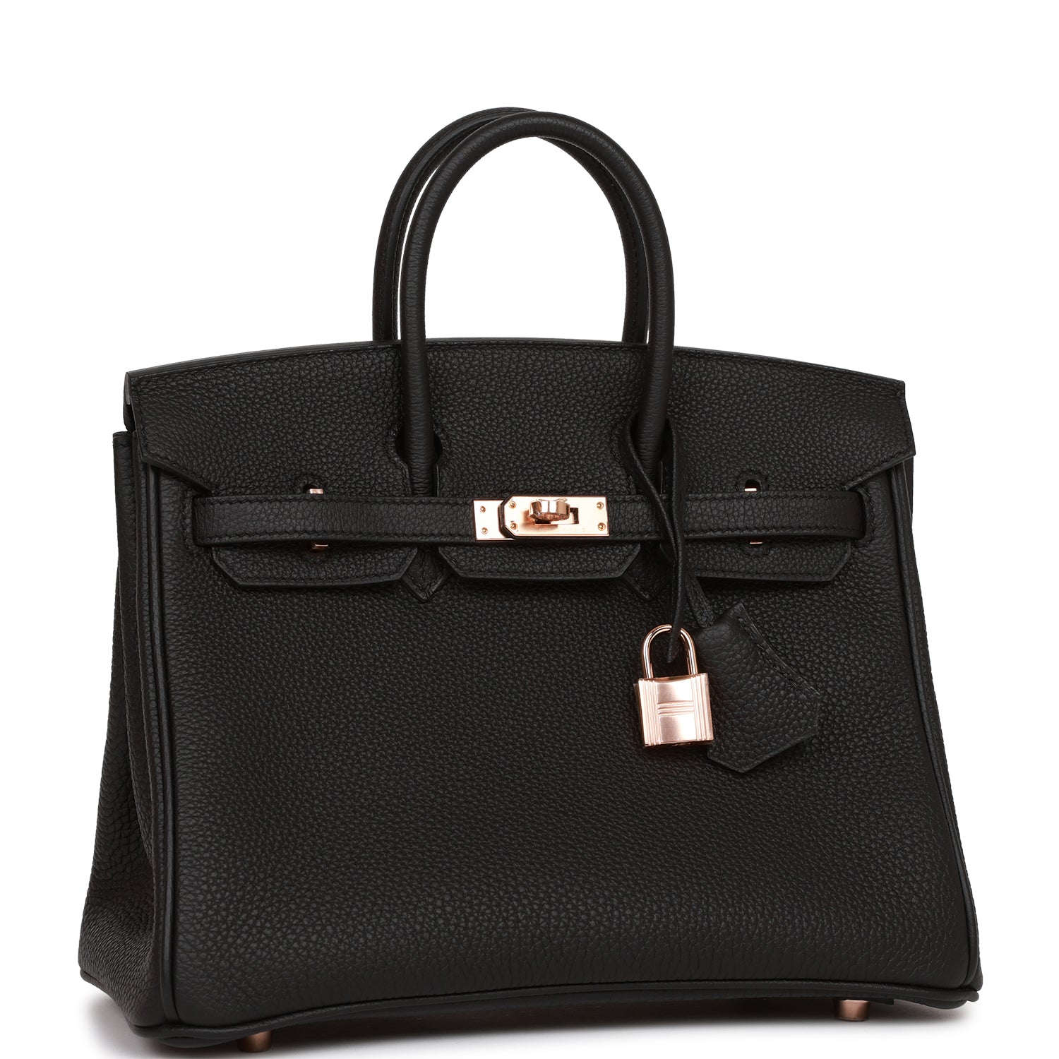 Hermès Birkin 25 Black Togo  Gold Hardware