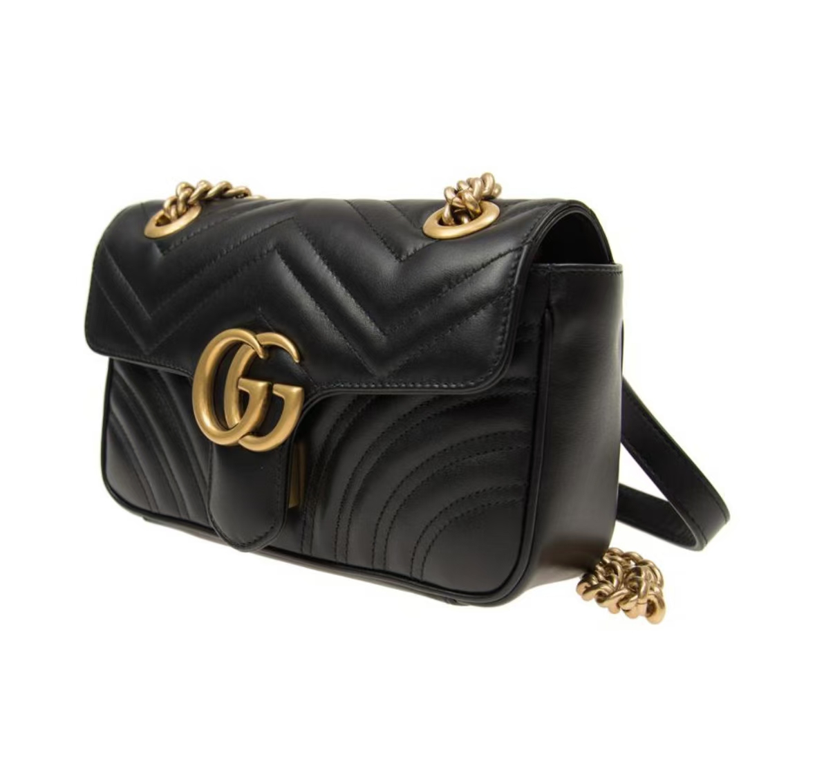 GUCCI GG MARMONT MATELASSÉ CHAIN BAG