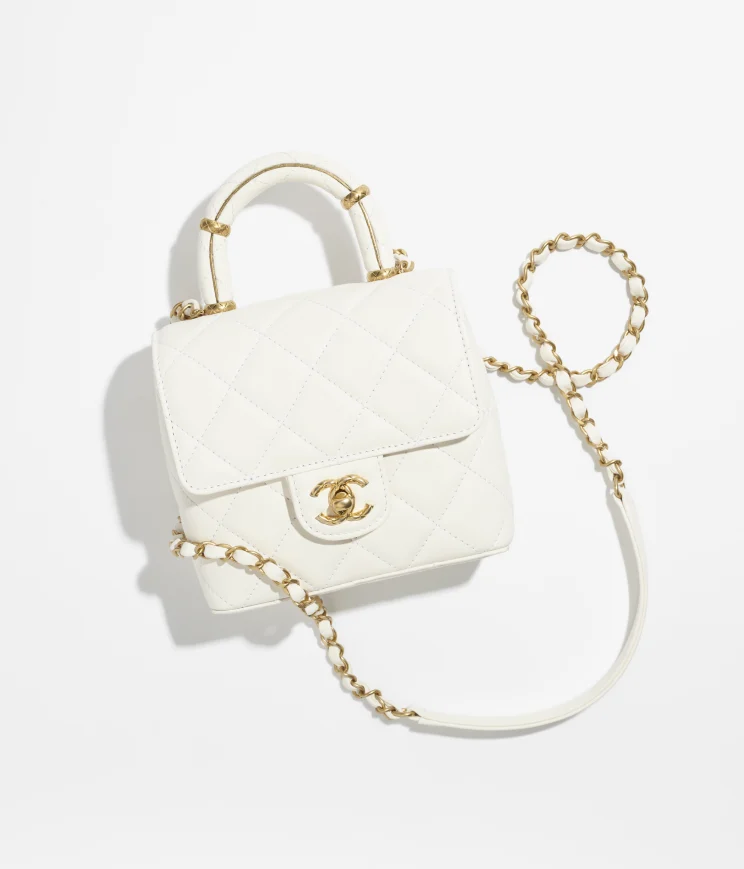 Chanel MINI FLAP BAG WITH TOP HANDLE