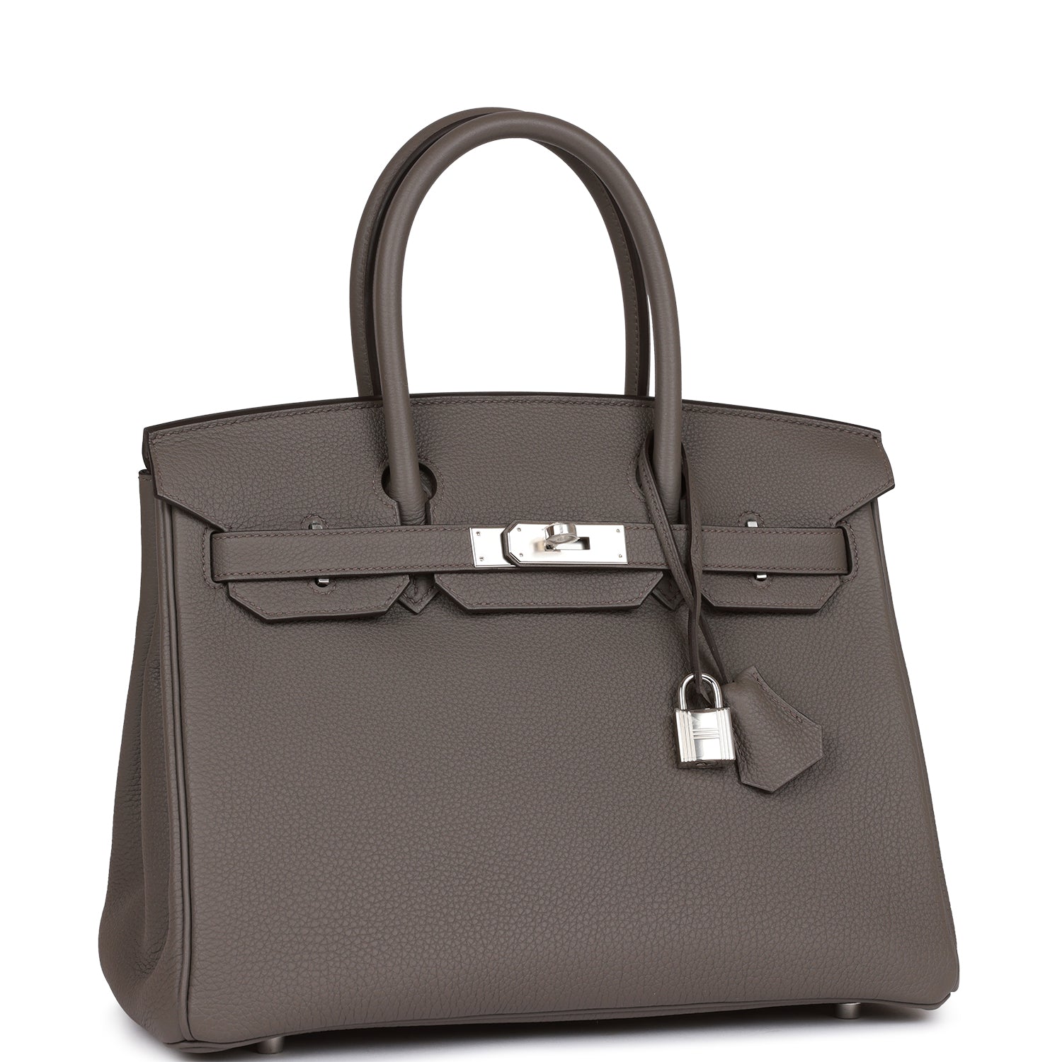 Hermès Birkin 30 Etain Togo Palladium Hardware