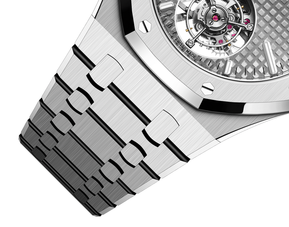 AUDEMARS PIGUET ROYAL OAK SELFWINDING FLYING TOURBILLON Ref. 26730ST.OO.1320ST.06