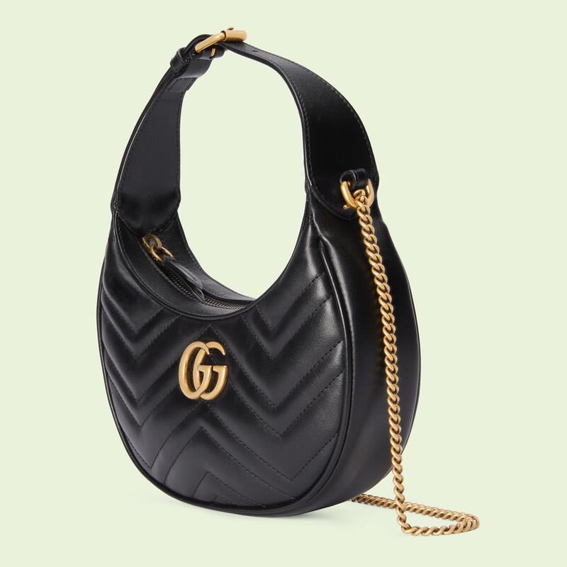 GG Marmont half-moon mini bag No. 699514 DTDHT 1000