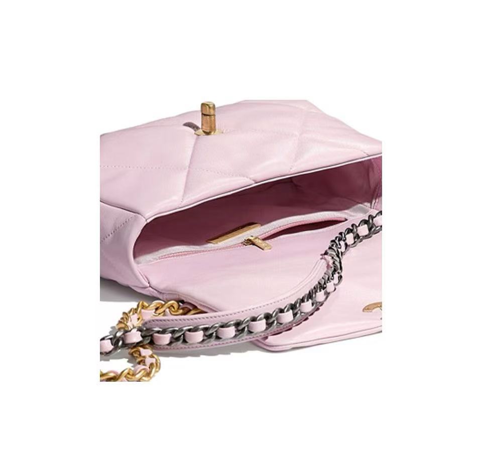 Chanel Medium Pink 19 Flap Bag