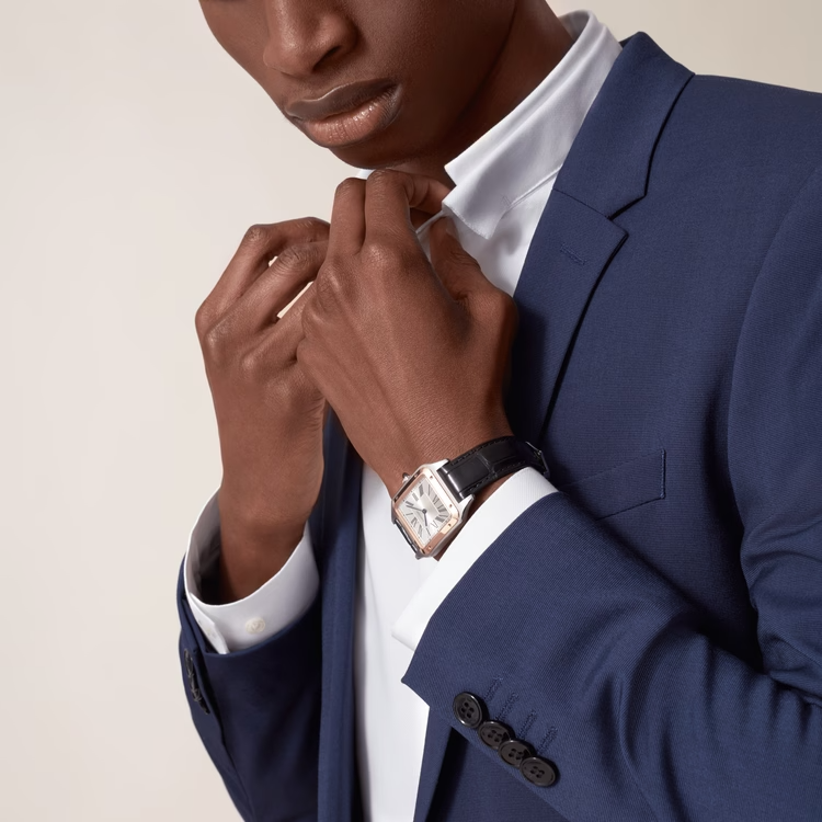 SANTOS-DUMONT Rose Gold Mix 46mm