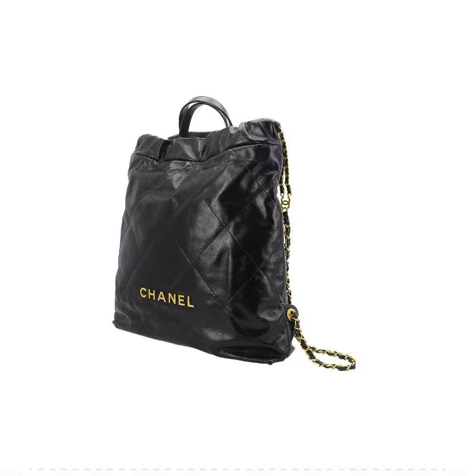 CHANEL 22 LARGE BACKPACK Black