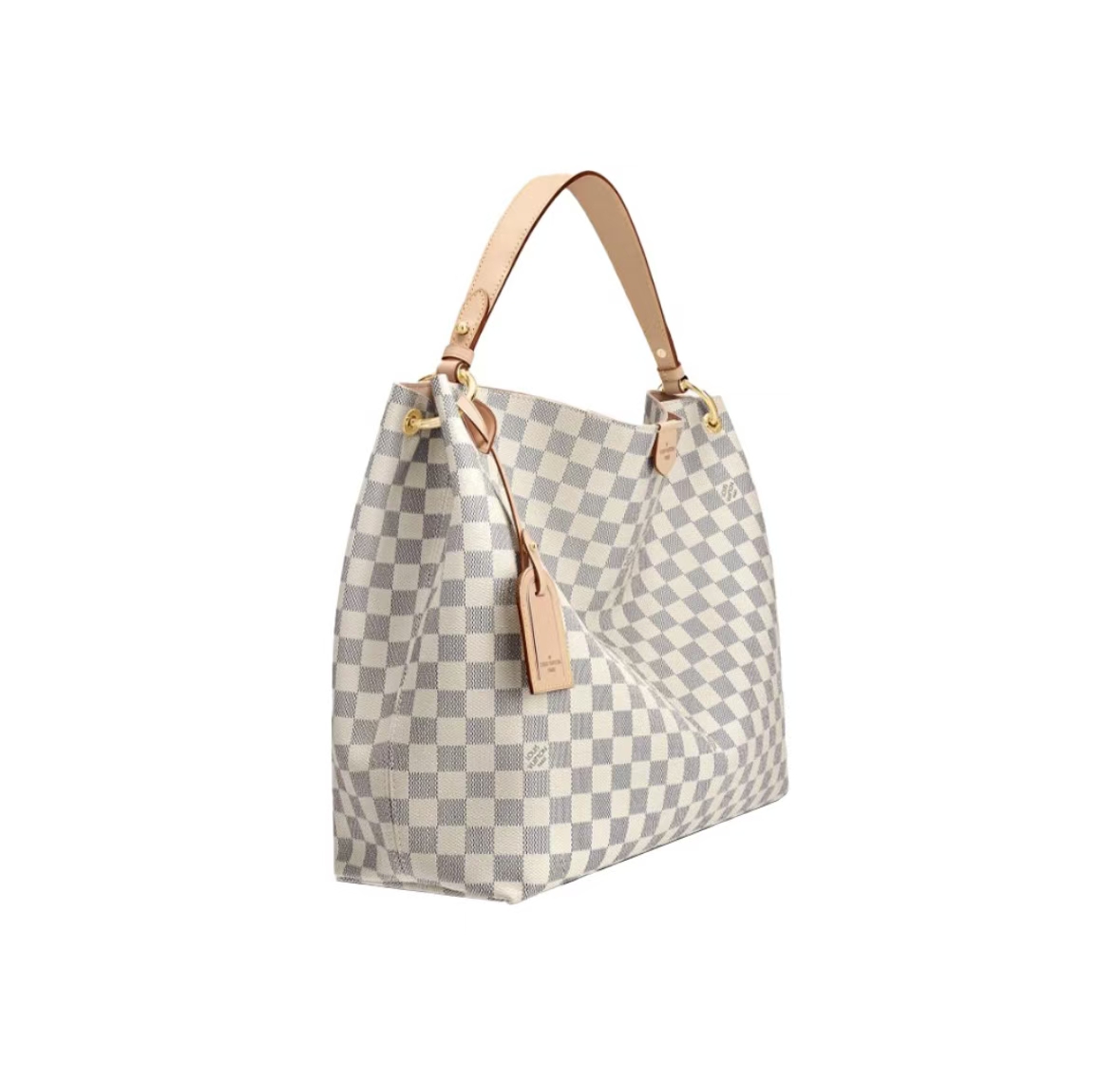GRACEFUL DAMIER EBÈNE HOBO BAG