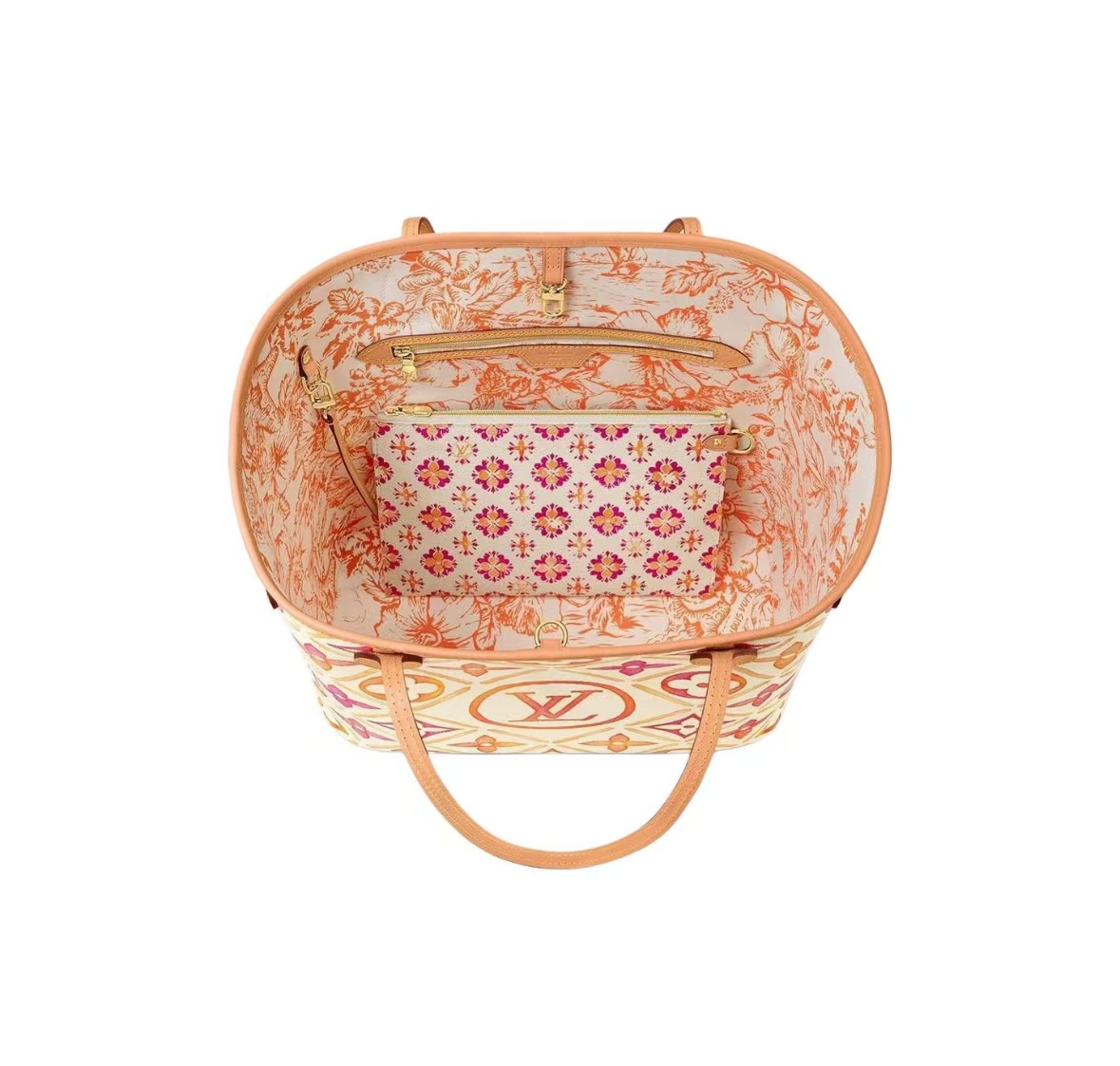 LOUIS VUITTON NEVERFULL MM IN EMPREINTE LEATHER