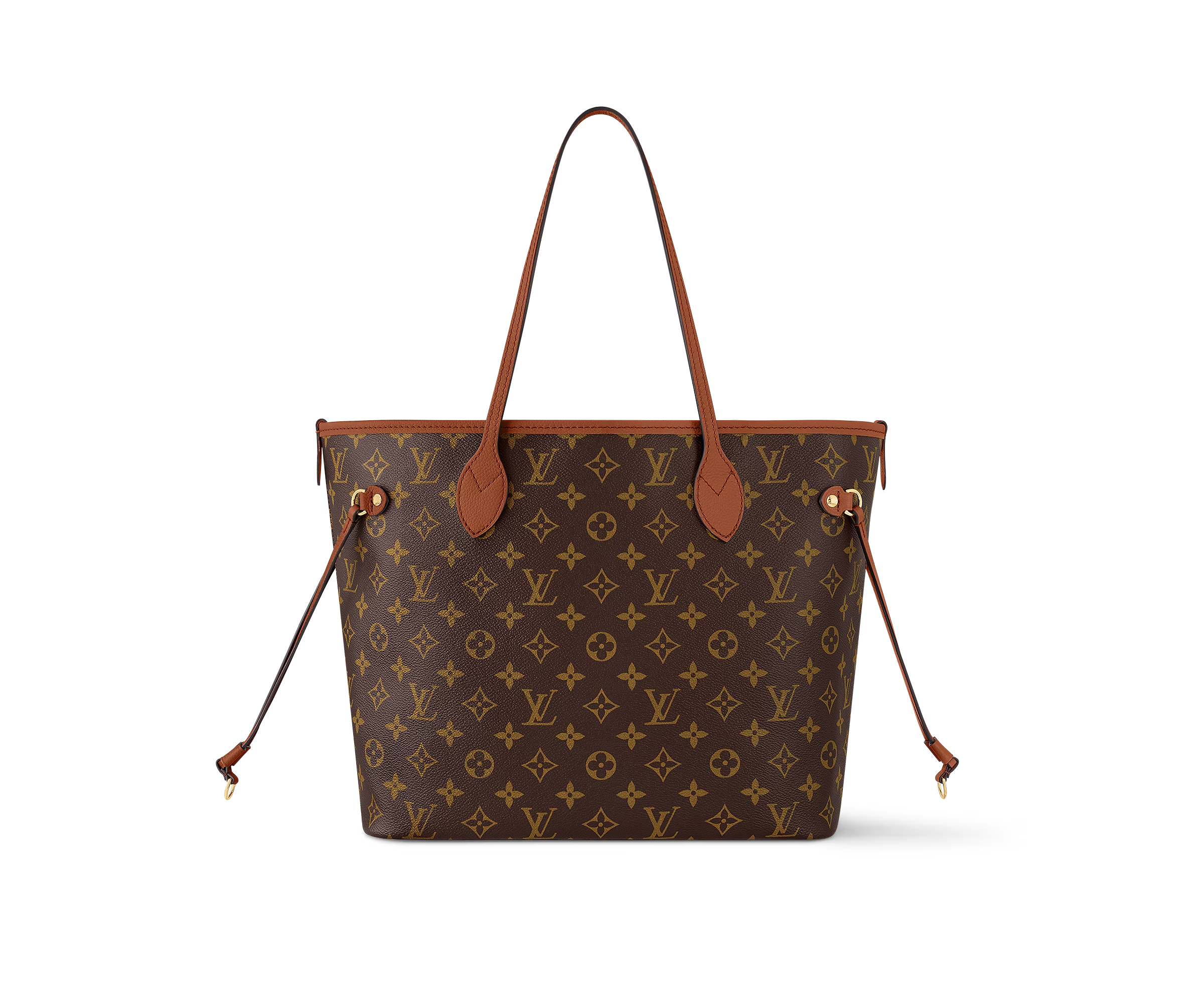 Neverfull Inside Out MM Tan Cowhide