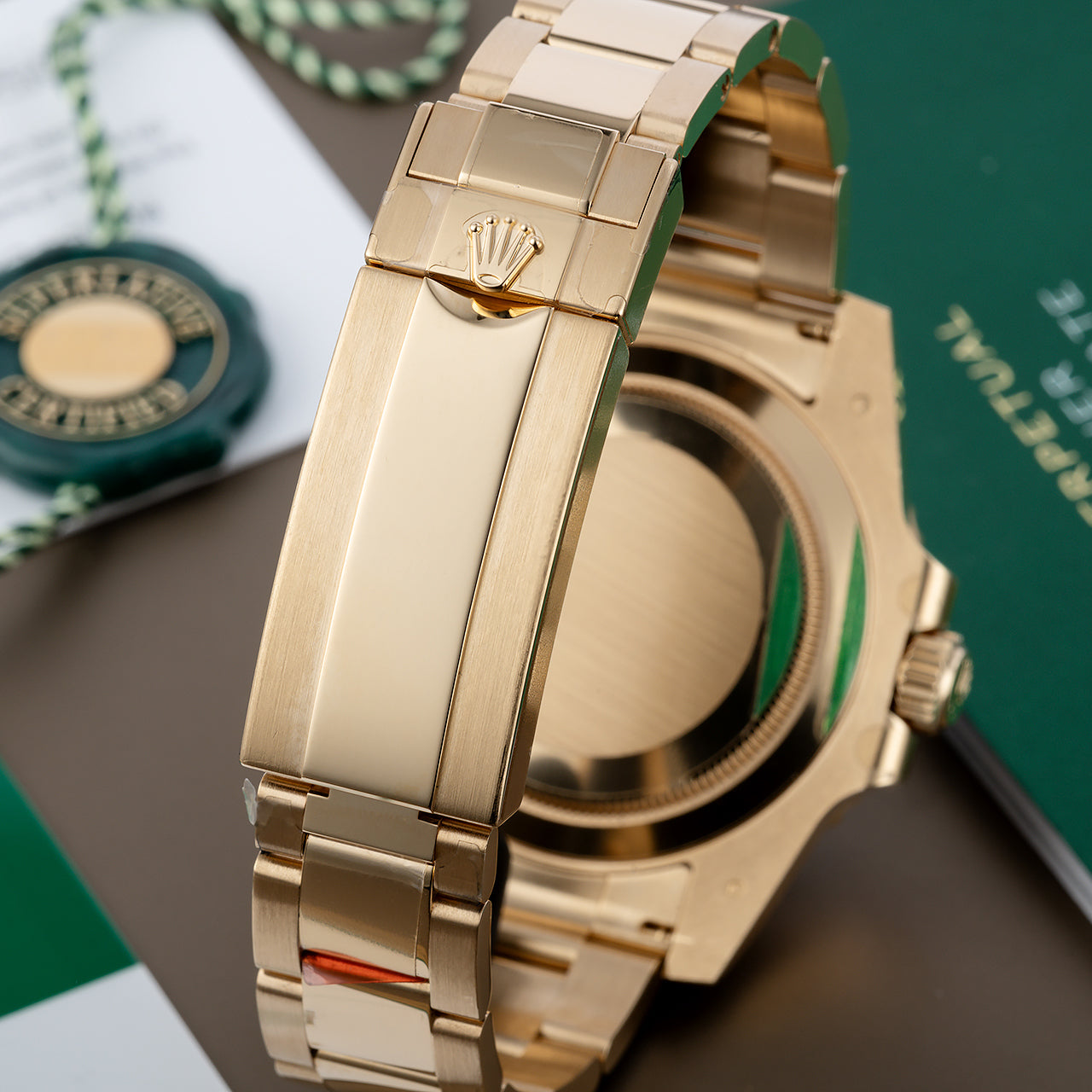 Rolex Perpetual Submariner Date 41mm Black Dial Yellow Gold 126618LN