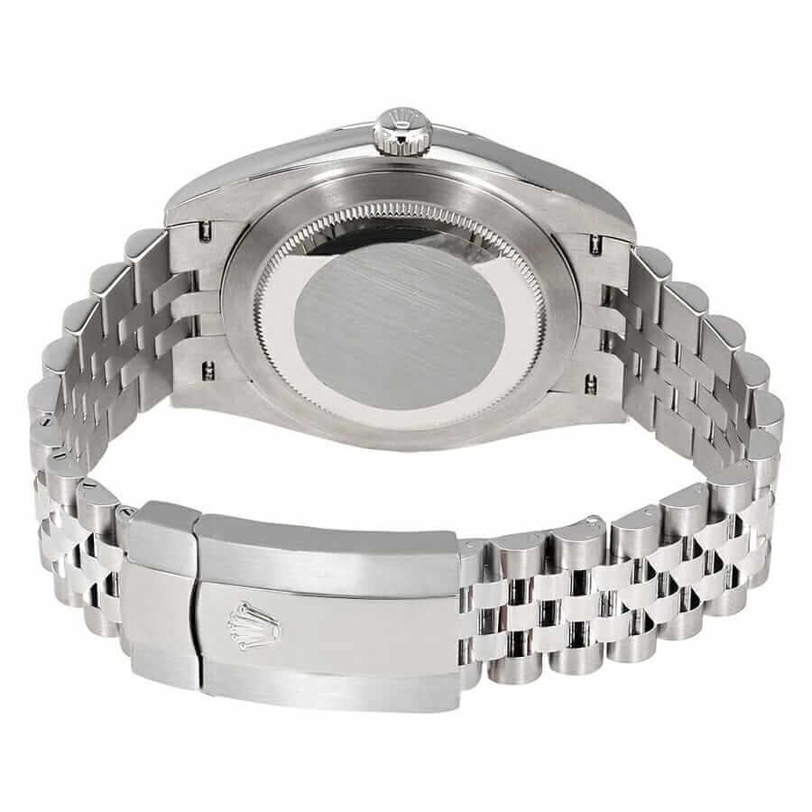 Rolex Datejust 41 Stainless Steel Blue Roman Dial Jubilee Bracelet Men's Watch M126300-0018