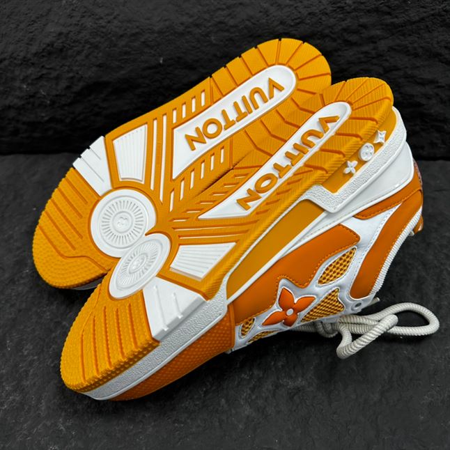 LOUIS VUITTON LV SKATE SNEAKER YELLOW WHITE – LVS166